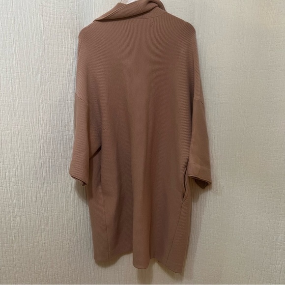 Alice + Olivia Hester Knit Coat in Rose Tan Rose Tan XS/S - Picture 3 of 10